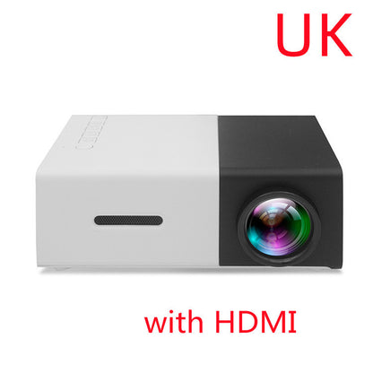 Portable Projector 3D Hd Led Home Theater Cinema HDMI-compatible Usb Audio Projector Yg300 Mini Projector 54c58c2c 9399 45be 