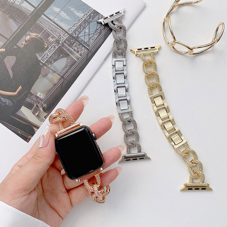 Classic Style Metal Chain Fashion Women's Watch Wrist Strap 54d45e6f fa71 4ec7 b816 6133daa06057