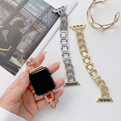 Classic Style Metal Chain Fashion Women's Watch Wrist Strap 54d45e6f fa71 4ec7 b816 6133daa06057