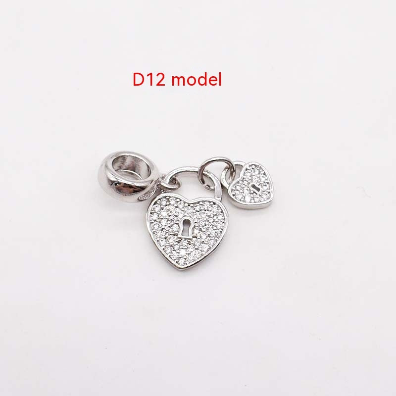 Copper Plating 14K Gold Large Hole Spacer Bead Can String Leather Rope Bracelet Pendant 54e2c66e 9e31 4a8c a2c8 815f03e5cf70 