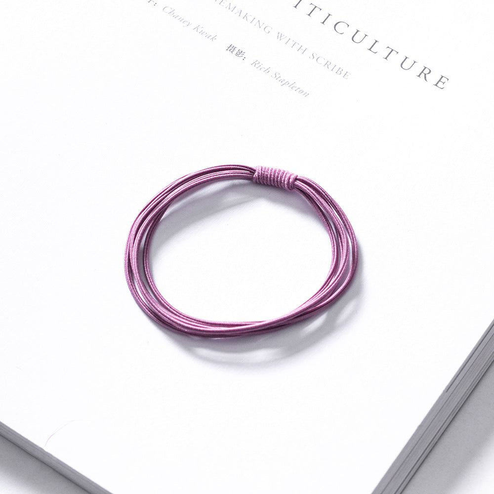 Internet Celebrity High Elastic Rubber Band Hair Band 54f6e7fa fa25 49ca a165 89cd65cd54d3