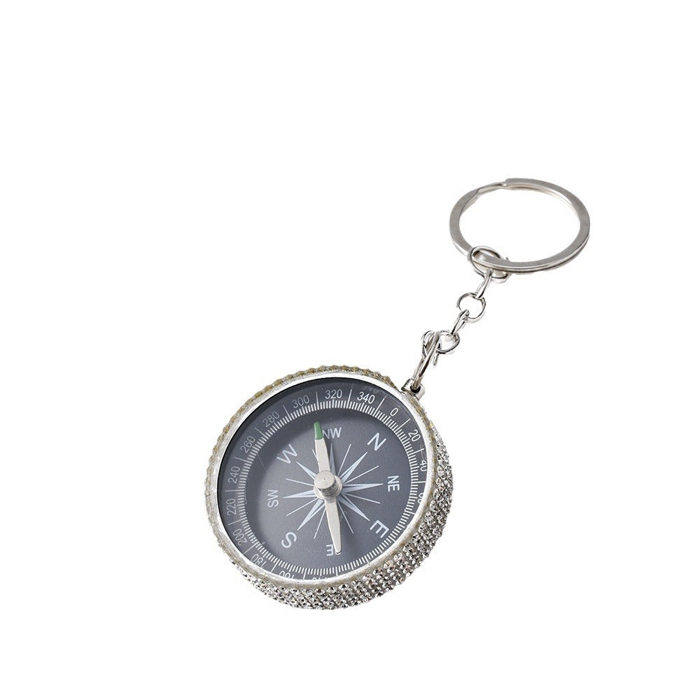 Diamond G44-2 Outdoor Mini Aluminum Alloy Compass Key Chain 54f9b798 9a0e 40e2 b167 edbfd98b7e40