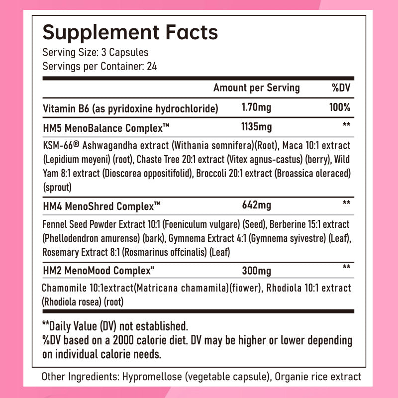 Female Vitamin Hormone Capsules