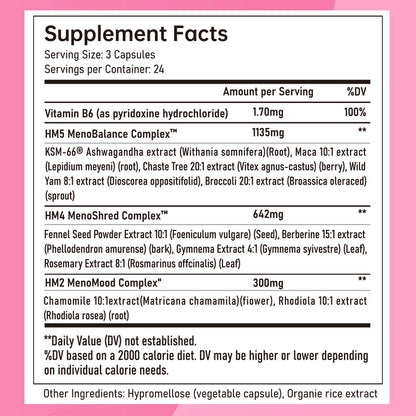 Female Vitamin Hormone Capsules