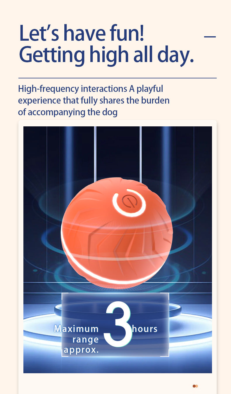 Intelligent Gravity Bouncing Ball Dog Toy Ball