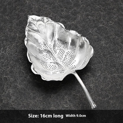 Creative Tea Strainer Tin Tea Funnel Pure Tin Tea Set 550f7aff 1d9c 45f7 bed3 00d2700cbbee trans