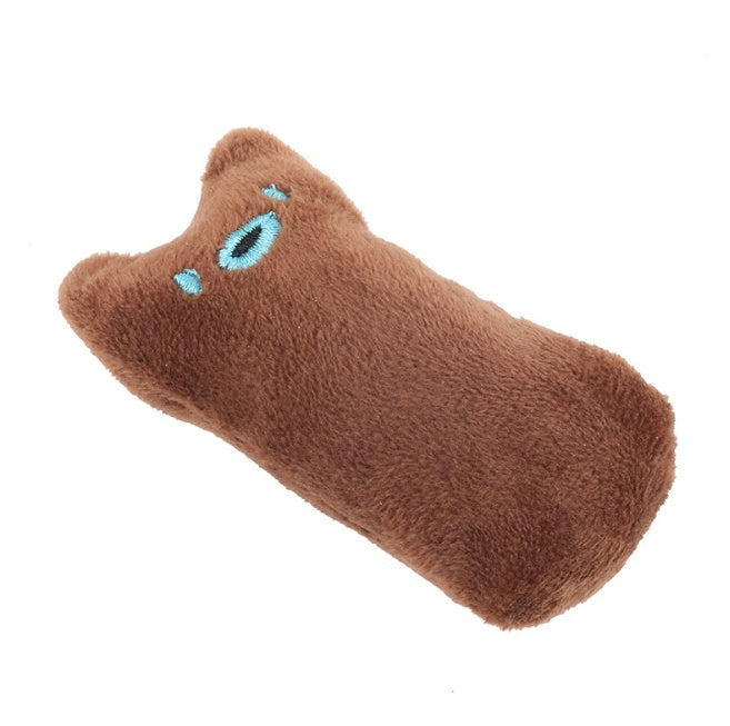 Catnip Cat Toys Pillow Interactive Cat Toy Catnip Pet Supplies Pillow Thumb Plush Teeth Grinding Bite Mint Cat Accessories 55