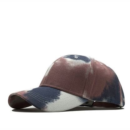 Tie-dye Baseball Peaked Cap Outdoor Casual Sun-proof Hat 55183256 ddde 4ad8 870f 08e2588dbd53