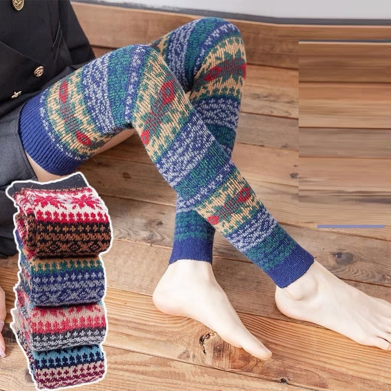 Autumn And Winter Angora Wool Knee Socks Women 552143f7 7545 4047 8e08 25868d28ade8