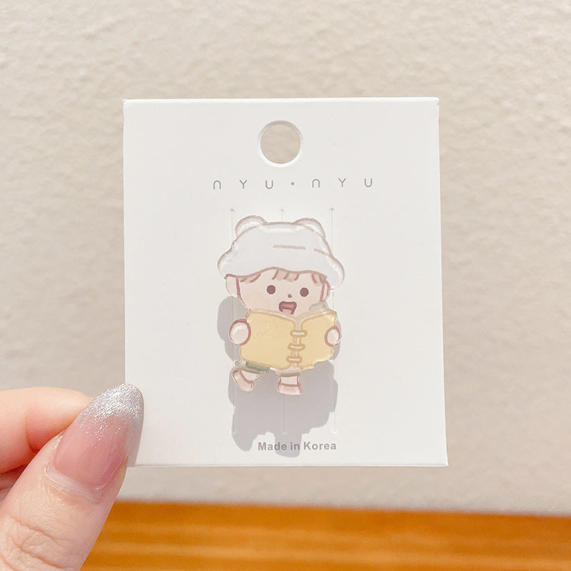 Women's Fashionable Simple And Cute Cartoon Brooch 553cb0a0 e735 4c22 acd4 d542d66ad943