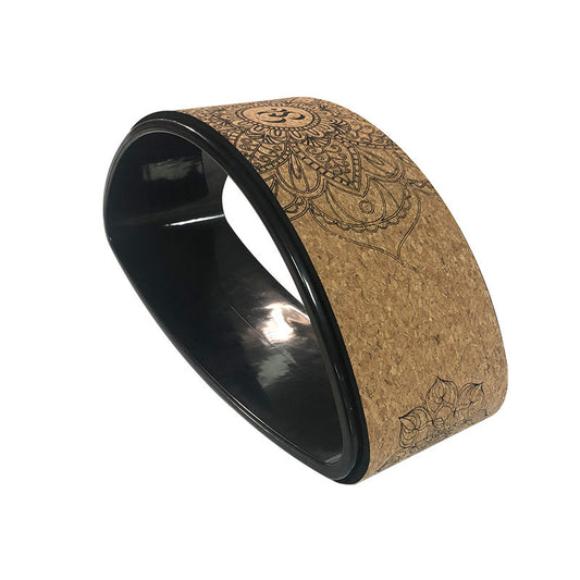 Cork Yoga Wheel Half-round Backbend Artifact Yoga Ring 554515387086