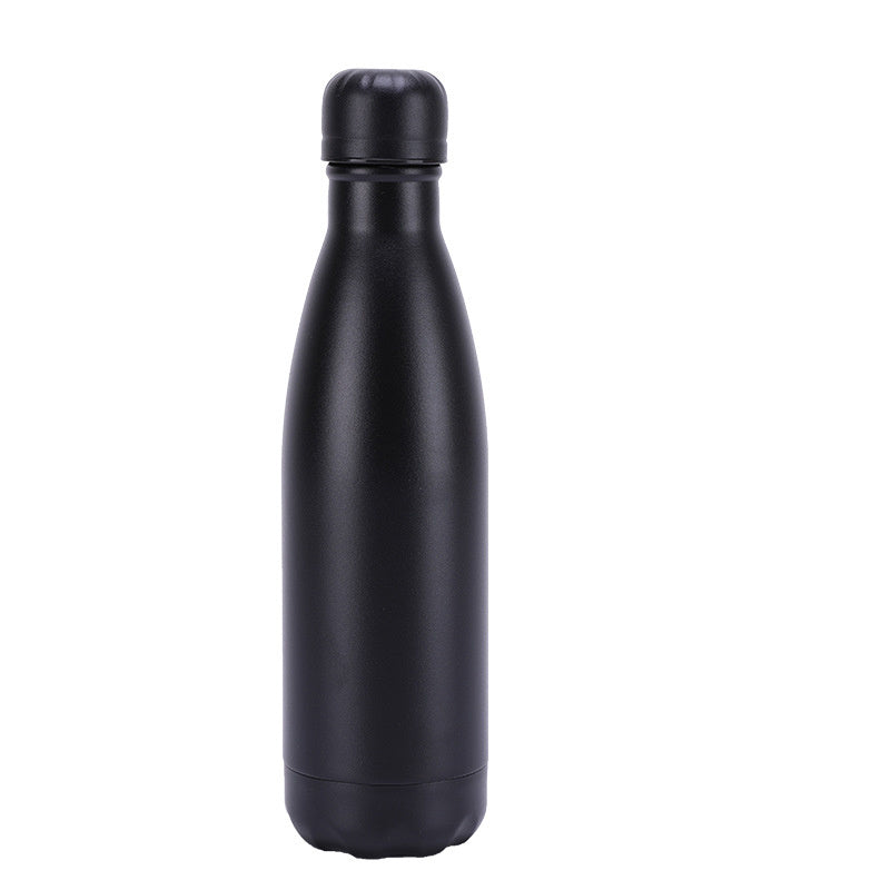 Insulated Stainless Steel Water Bottle Mug Rubber Painted Surface Vacuum Flask Coffee Cup Bottle 5557581075457