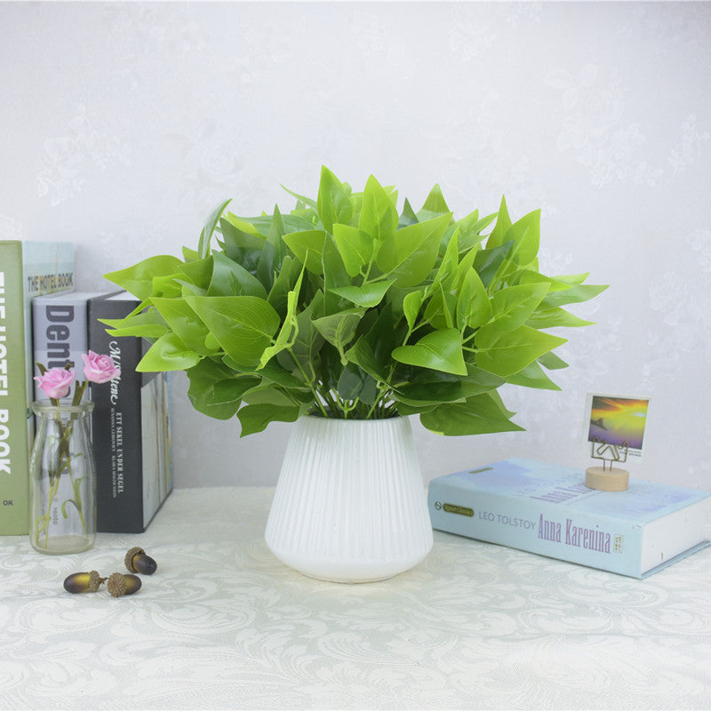 Single Bunch Of Artificial Flowers Artificial Green Plant Simulated Plants Grass Flower Plastic Flowers Fence Planter Partiti