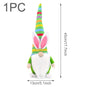 Easter Faceless Dwarf Holding Carrot Doll 5572125195805
