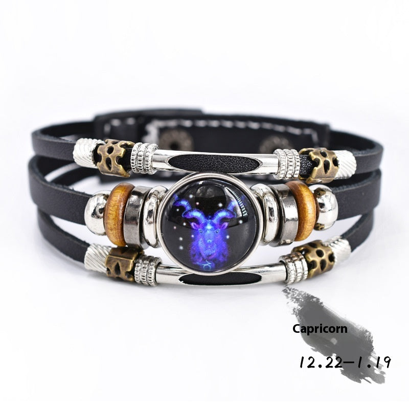 Personalized Three-layer Woven Beads Leather Bracelet 557c1100 cf8e 428a 9ea0 582a26c05bc5 trans