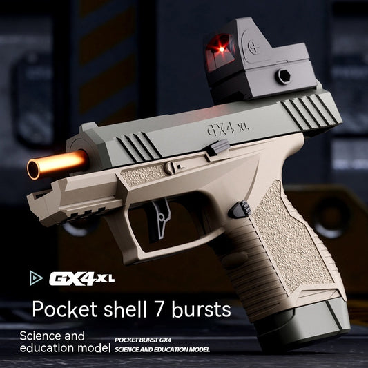 Pocket Continuous Hair Baby GX4 Throw Shell Soft Bullet Gun Launch Toy 558ff5cc 4e44 4f5d 9454 13761d3d4cc3