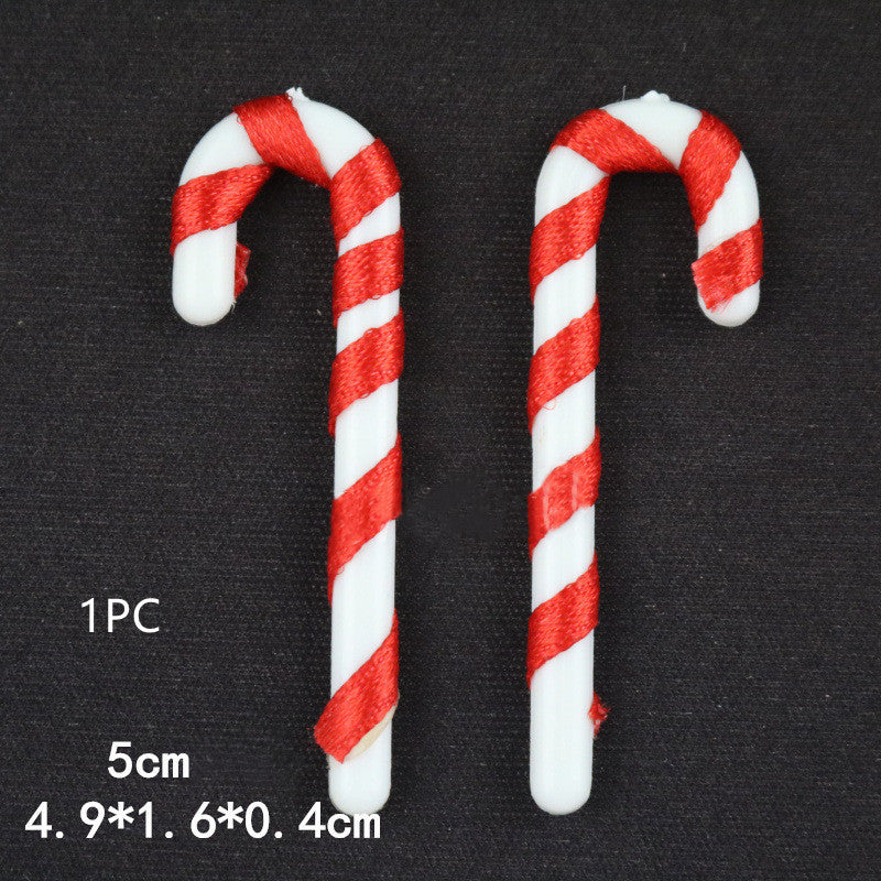 Christmas Walking Stick For The Elderly White Body With Ribbon 5597509c 7129 4f43 b2bd 6096cabd47f1