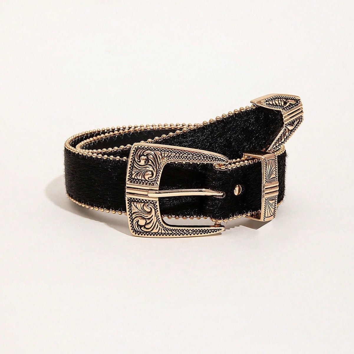 Retro Pattern PU Belt Western Style Women's Belt 5599ee54 ac5e 4bd3 b709 0ec1d9a503e6