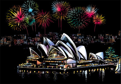 City night scratch painting 55aca202 771d 486b 9847 dadd4468bfcc