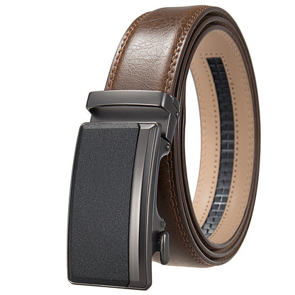 Men's Business Leather Split Leather Belt 55c03e14 f249 4fc2 8684 8b89d10c958e