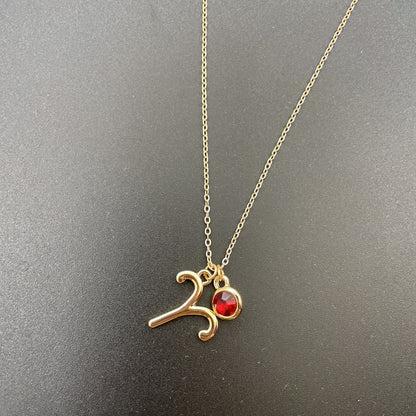 Symbol Letter Image Colored Diamond Necklace Pendant 55d52ee2 96ed 426c b663 e469197ba5f3