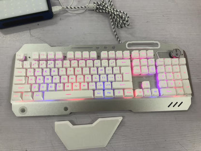 ErgonomicWired Gaming Keyboard with RGB Backlight Phone Holder 55e4e149 9cbe 4479 a7a6 e7538b668314