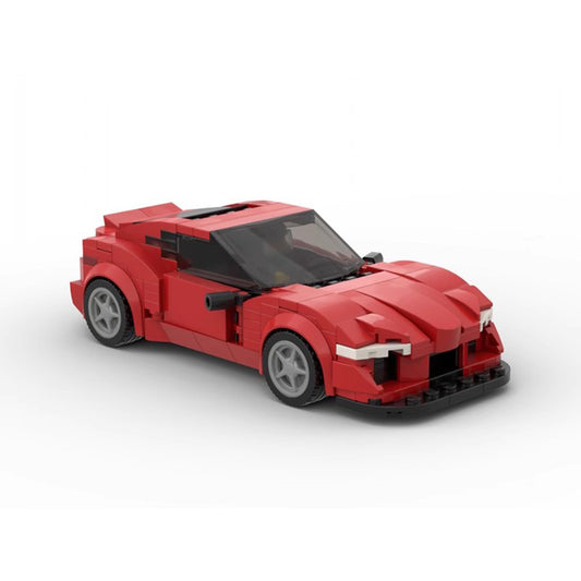 MOC Domestic Unit Blocks On Wheels Assembled Boy Speed8 Grid Car Model 560599f6 5ef5 4401 80f7 8d701855640a