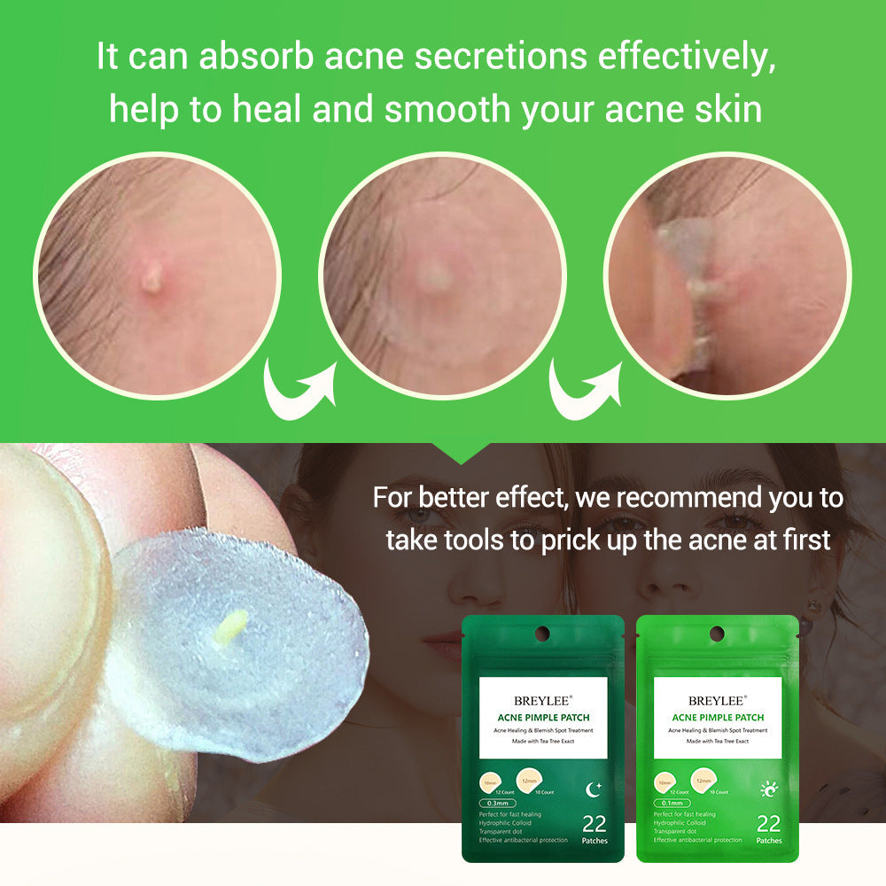 Tea Tree Acne Patch Fades Acne Marks and Ultra-thin 5616267482920