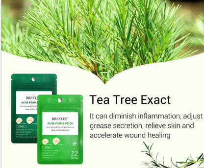Tea Tree Acne Patch Fades Acne Marks and Ultra-thin 5621364573440