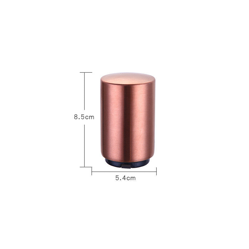 Portable Magnetic Automatic Beer Bottle Opener Bar Accessories Decor Stainless Steel Wine Can Openers with Brushed Metal 5641