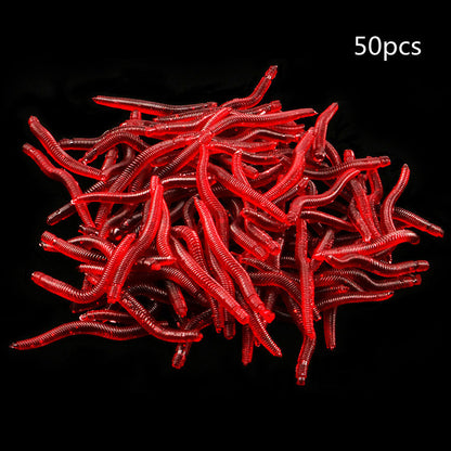 Soft Redworm Fake Bait 3.5cm Bulk Fishy Simulation Soft 56548d3c ecb3 4e2f 8a03 aa72c2eaa757
