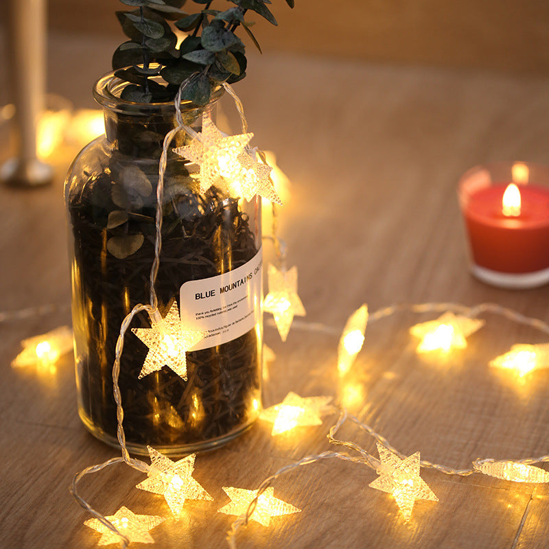 Curtain Garland on the Window Christmas Decorations Lights String Light 5655214755285