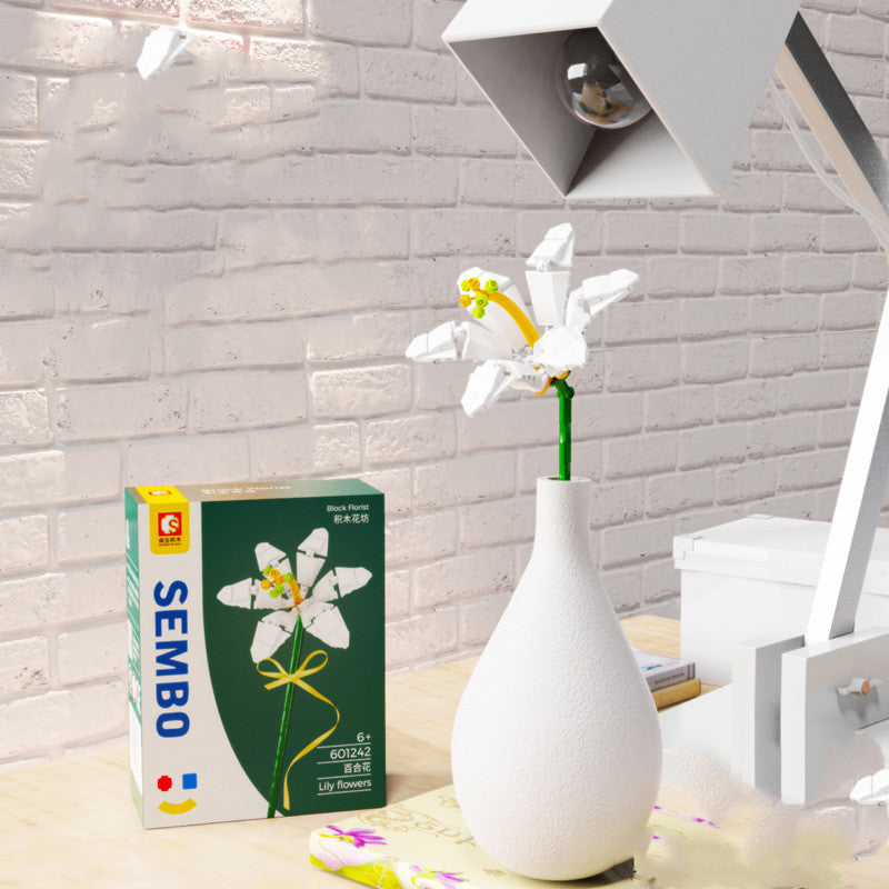 Bouquet Assembled Puzzle Building Block Toy 5655ec8e 687e 49e2 b7e0 ab9be137292f ed36998a e04d 4dee 8c40 f7d356d37093