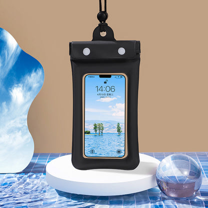 Inflatable Floating Touch Screen Mobile Phone Waterproof Bag Three Layers 565d8ae9 19b2 4429 8cd1 9a6c09c95f15