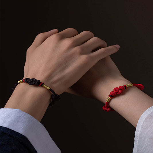 Handmade Truelove Knot This Animal Year Red Rope Bracelet 565dfd34 4621 4be8 a9a6 950594cf62a7