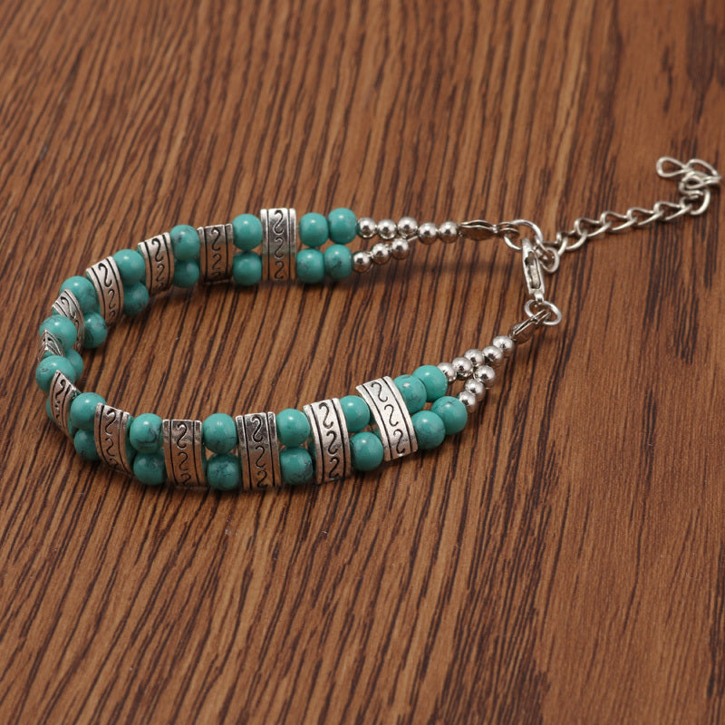 Ethnic Turquoise Bracelet 566038143684
