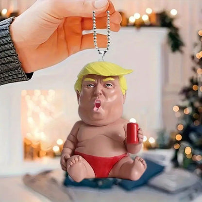 Car Decoration Pendant Trump Car Rearview Mirror Decoration Pendant 566fbfca e481 42de aaba a29dbb9be603