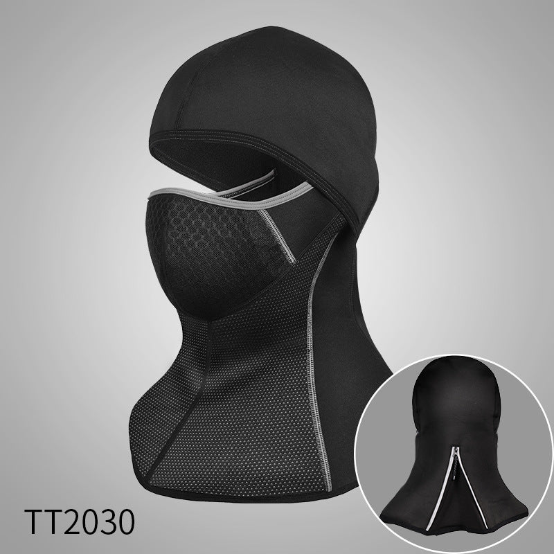 Winter riding warm hood 568029582985