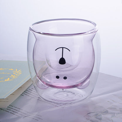 3D Double Layer Lovely Panda Cup Skull Wine Cup - HD Wireless Product #41