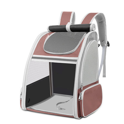 Breathable Pet Backpack Out Shoulder Cat Bag 5687f106 55ba 4eb1 bbba 59bf1061dceb