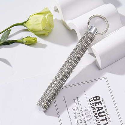 Outdoor Anti-body Round Head Metal Diamond-embedded Anti-body Stick 568cdb7d f355 4e68 8220 9c38d86c1ff0