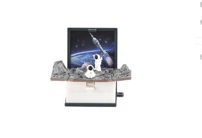 3D Dinosaur Pop-up Book Keychain Children Creative Decompression Toy - HD Wireless Product #9