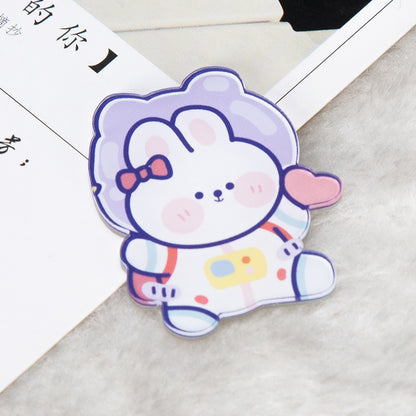 Cute Japanese Creative Cartoon Acrylic Brooch Girl Clothes Bag Pendant Badge Pin Jewelry 56c8d960 f6e2 4a01 930c 95fa9666fe12