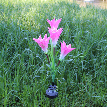 Solar Lily Colorful LED Artificial Lantern 56d40d46 3f3a 4364 bf32 aa95646abac6