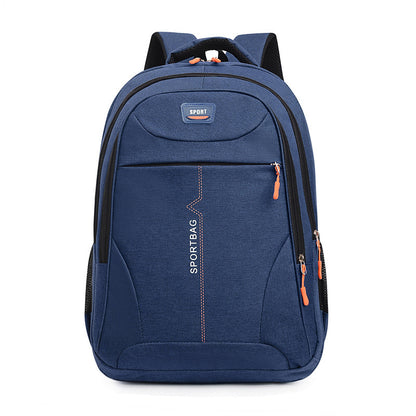 Men's And Women's Fashionable Large Capacity Simple Double Shoulder Travel School Bag 56da7532 e179 4448 acfc bb0ac4cf4a47