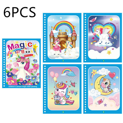 Children's Creative Magic  Water Painting Book 56dd288b 2aa5 47a3 ba58 f403d761368d