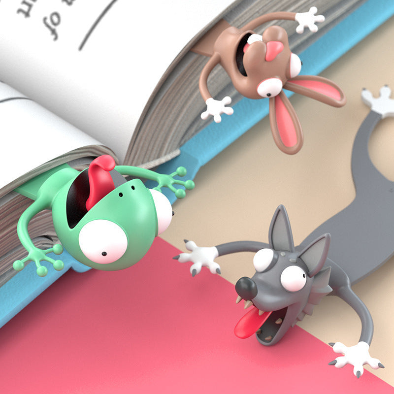 Creative PVC Personality Student Gift 3D Three-dimensional Animal Bookmark 56f319f5 ba60 4153 aea9 34c5b078dad9