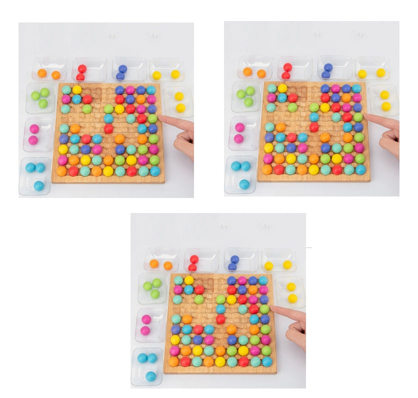 Wooden Fun Children's Early Education Board Game Educational Toys 570013808940