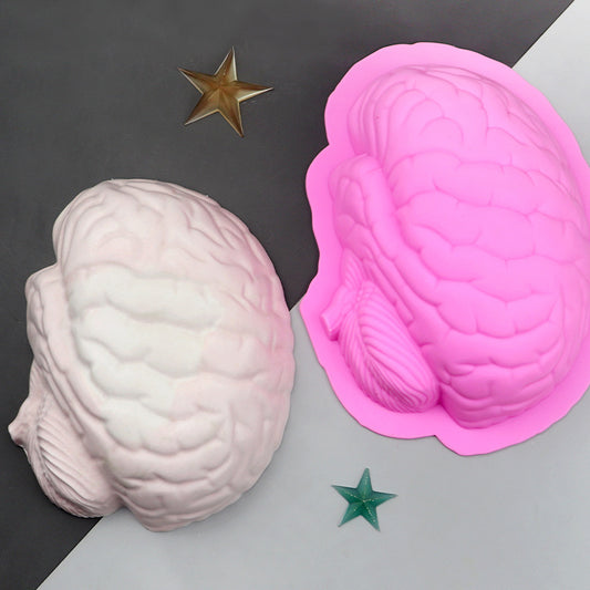 Funny Single Hole Creative Brain Silicone Mold 5706abbb db05 4f75 9a46 b0eabc401985