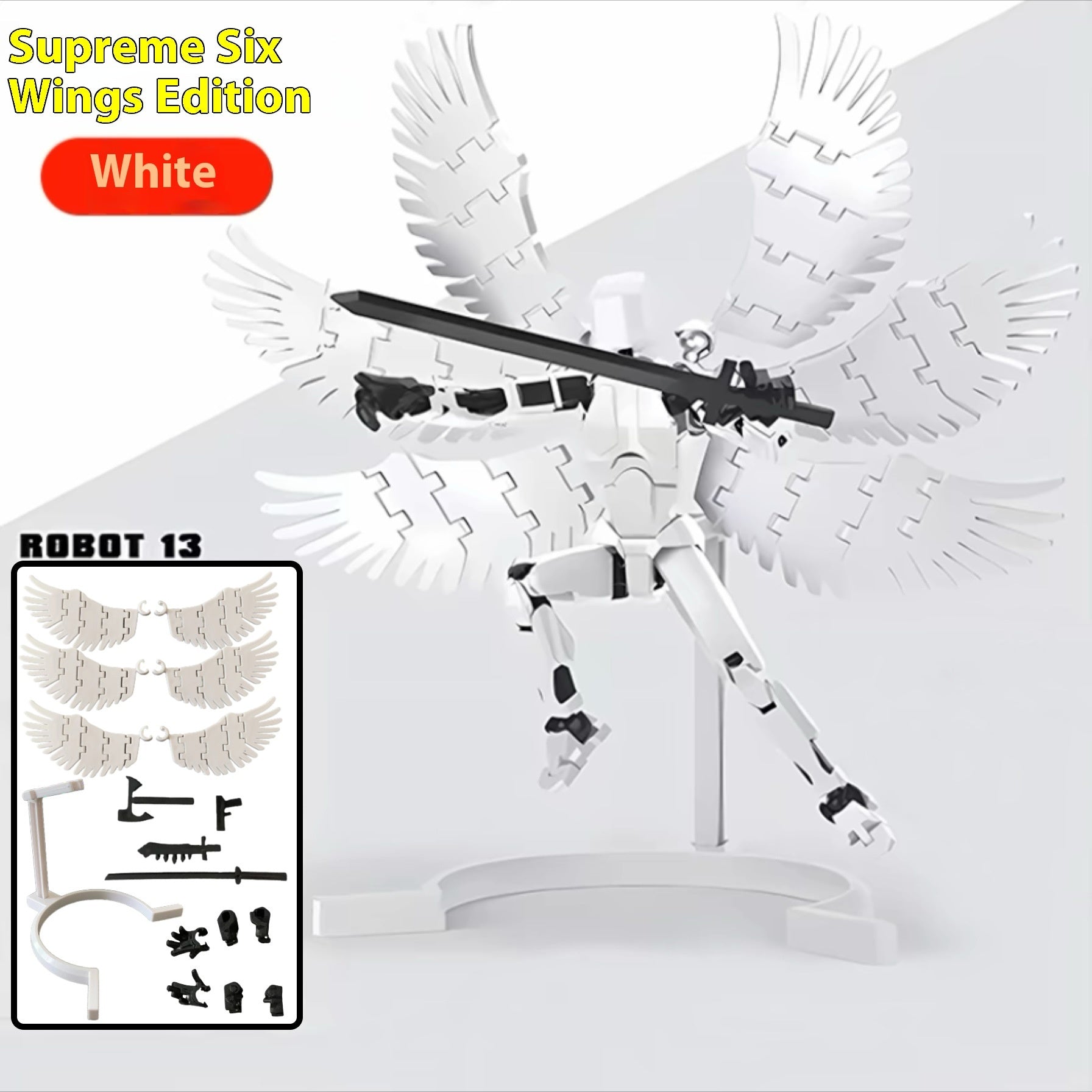 Updated And Hot-sale Multi-Jointed Movable Shapeshift Robot 3D Printed Mannequin Dummy Action Model Doll Toy Kid Gift 57080fe